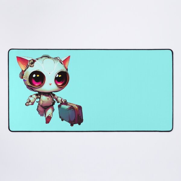 Item preview, Robo-Cat Going On Vacation! designed and sold by kukamatsu.