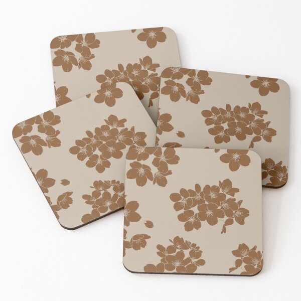 Item preview, Autumn Brown Floral Pattern designed and sold by meggs123.