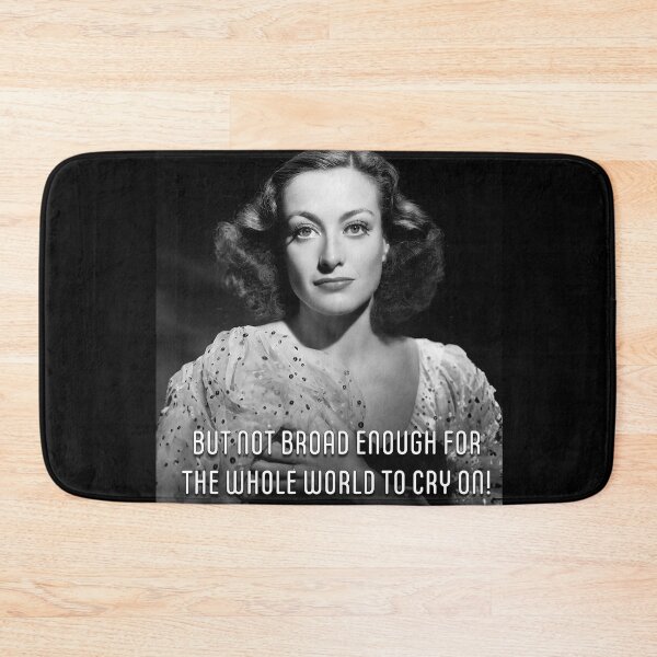 Item preview, Joan Crawford Quote designed and sold by CrazyPencilComx.