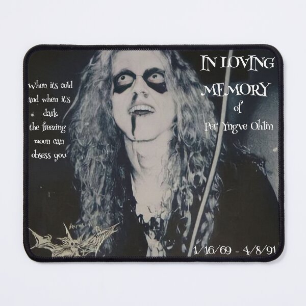 Item preview, In memory of Pelle "Dead" Ohlin designed and sold by Designs-by-AJ.