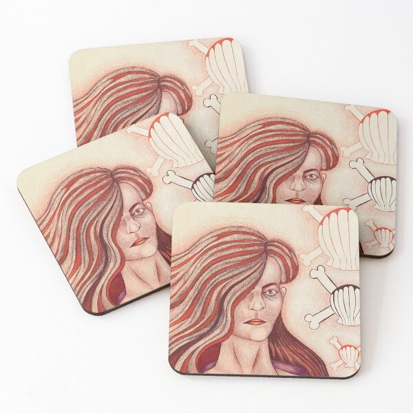 Item preview, Red Mermaid designed and sold by ArtbyEhrlich.