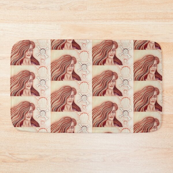 Item preview, Red Mermaid designed and sold by ArtbyEhrlich.