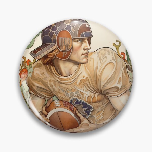 Artikelvorschau, American-Football-Spieler entworfen und verkauft von ComicsFactory.