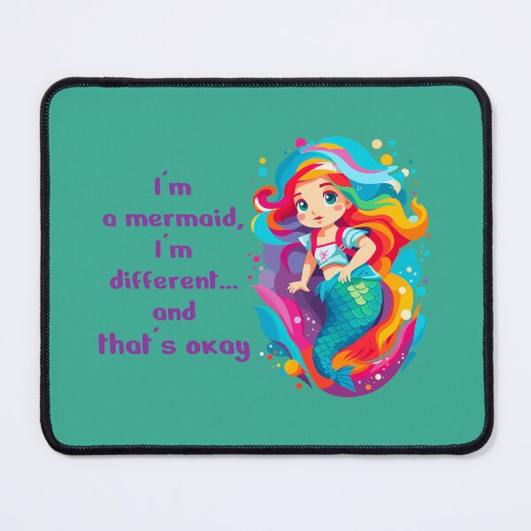Item preview, I am a different mermaid designed and sold by IcalsaidArt.