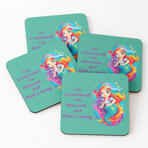 Item preview, I am a different mermaid designed and sold by IcalsaidArt.