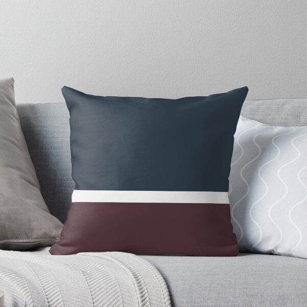 Item preview, Regal Stripes: Navy Blue, Maroon & White Pattern designed and sold by meggs123.