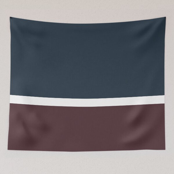 Item preview, Regal Stripes: Navy Blue, Maroon & White Pattern designed and sold by meggs123.