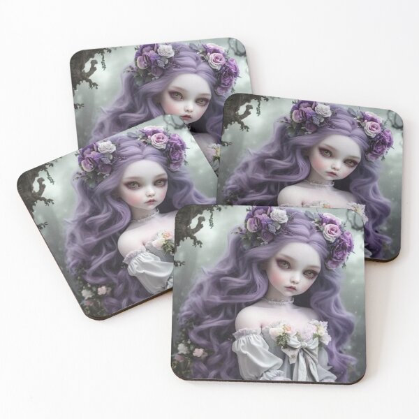 Item preview, WaryTales Purple Doll designed and sold by WaryTales.