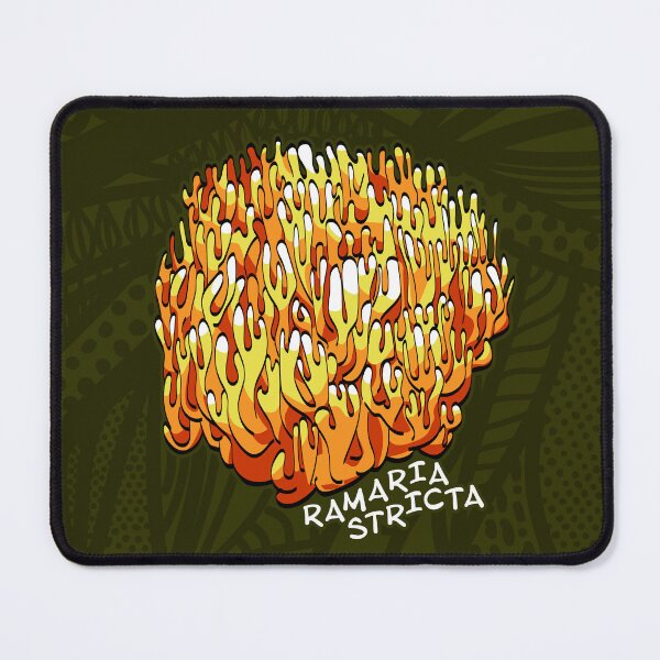 Item preview, Ramaria stricta (Upright Coral Fungus) designed and sold by Lindsey McDonald.