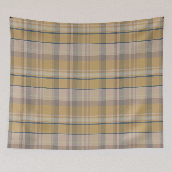 Item preview, Cottagecore Aesthetic Iona 2 Hand Drawn Textured Plaid Pattern designed and sold by GenAumonier.