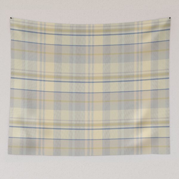 Item preview, Cottagecore Aesthetic Iona 1 Hand Drawn Textured Plaid Pattern designed and sold by GenAumonier.