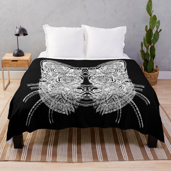 Item preview, Hypnotic Serengeti Cat designed and sold by in-vectors.