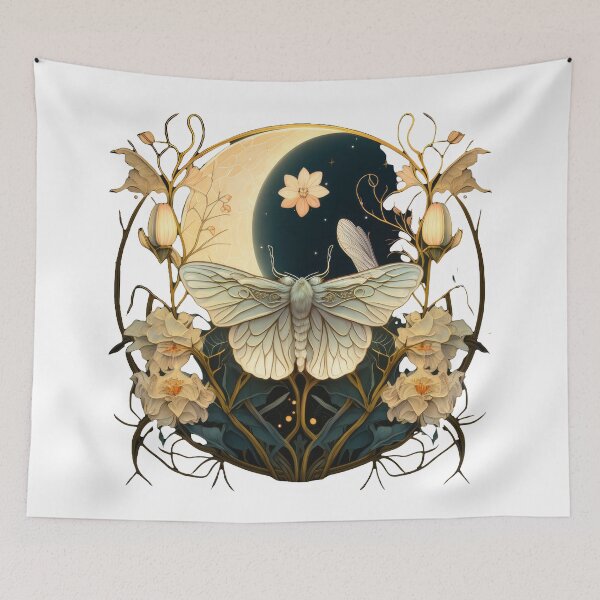 Item preview, Elegant Moth Design - Beautiful Artwork designed and sold by arfazel-shutter.