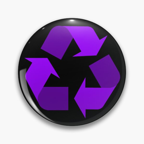 Item preview, Recycle Symbol (purple) designed and sold by Popular-Gifts.
