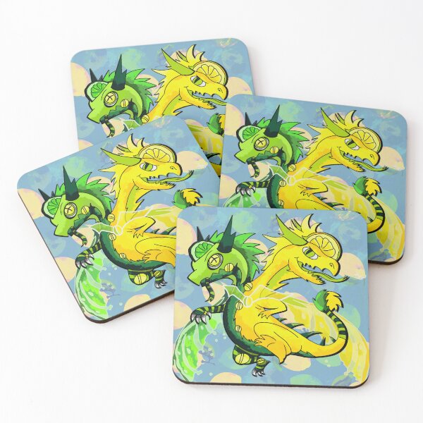 Item preview, Lemon Lime Dragon designed and sold by Joanna Forbes.
