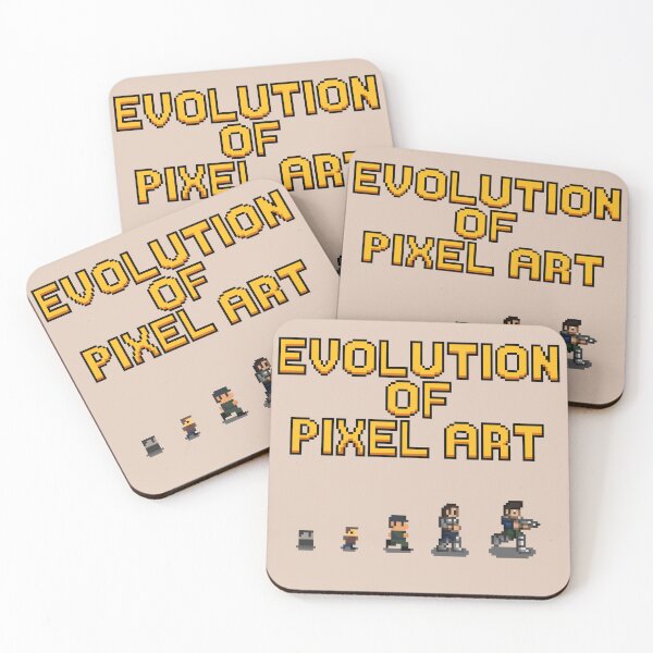 Item preview, Pixel Art Evolution Line designed and sold by PixelCarvel.
