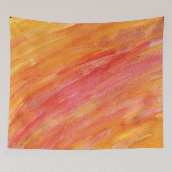 Item preview, Flavorful Persimmon Sunset designed and sold by Alexandria Levin.