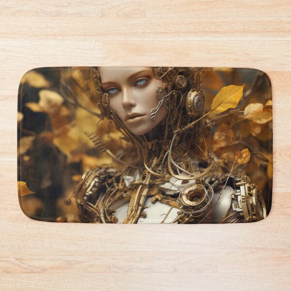 Artikelvorschau, Verdrehte Metall- und Natur -Android -Ermächtigung der Kriegerin entworfen und verkauft von BrandonArtWorld.