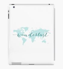 Fernweh, Lust zu reisen, Weltkarte iPad-Hülle & Skin