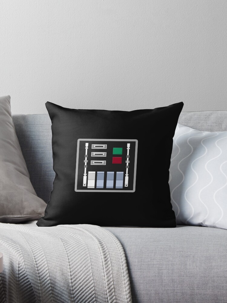 STAR WARS DARTH VADER LUKE SKYWALKER CANVAS CUSHION PILLOW KIDS FORCE AWAKENS