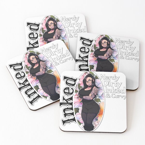 Item preview, Nerdy Dirty Inked & Curvy designed and sold by AzOak.