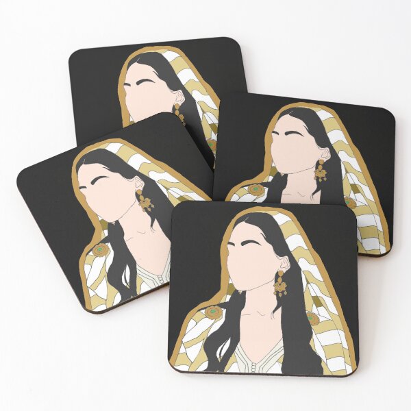 Item preview, Amazigh Berber Moroccan women digital art sticker shirt kawaii  designed and sold by Hiibo-o.