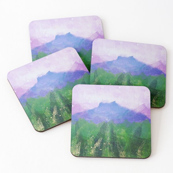 Item preview, Atmospheric Scotland Mountain Scene. Landscape. designed and sold by Hollys-Prints.
