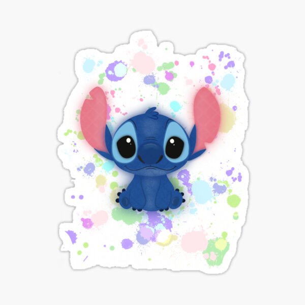 Stitch ( Pink and Blue Version ) | Sticker