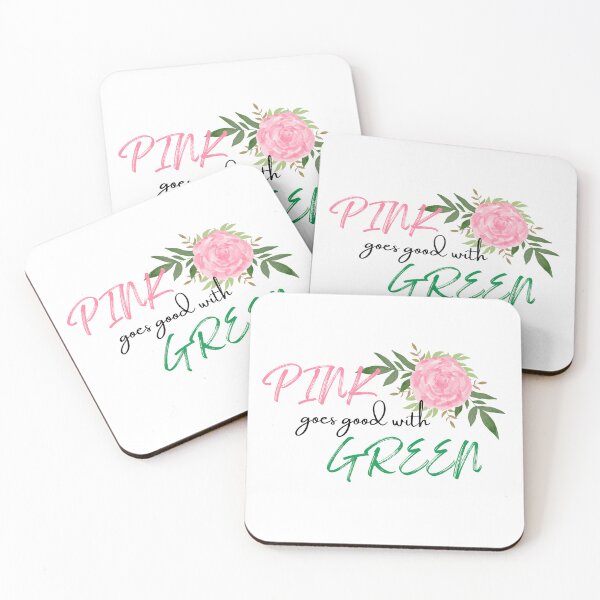 Item preview, Pink goes good with green designed and sold by grasshoppermom.