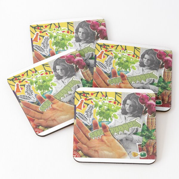 Item preview, caterpillar collage  designed and sold by Emma Ecker.
