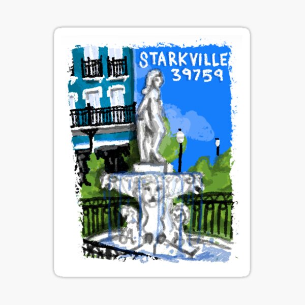 "Fountain Bar Starkville MS" Sticker for Sale by KylieD257 Redbubble