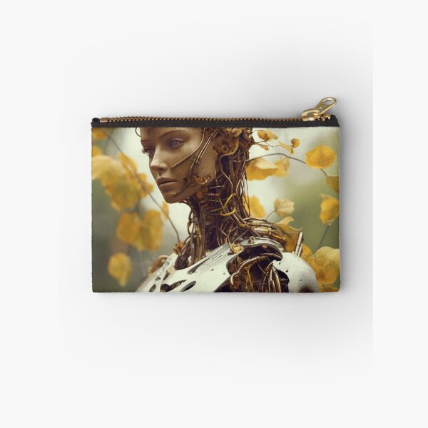 Item preview, Twisted Metal and Nature Android Female Warrior Empowerment designed and sold by BrandonArtWorld.