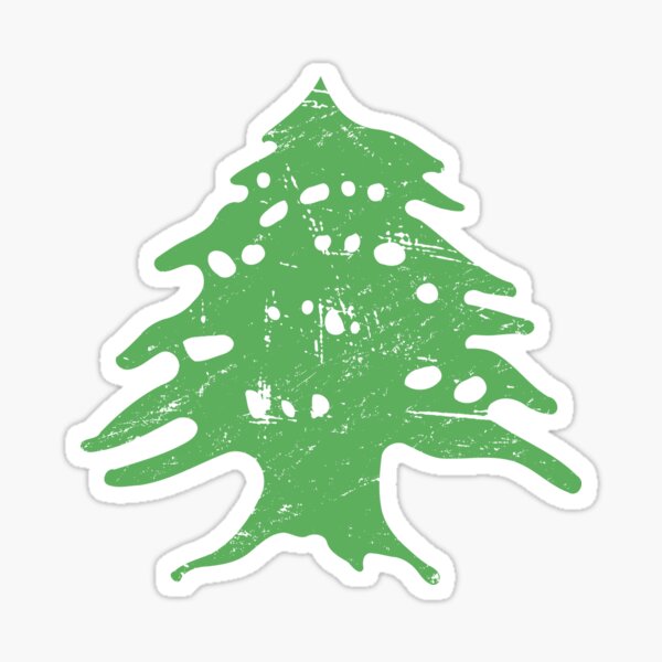 Flag Of Lebanon Cedar | Lebanese Graphic Sticker