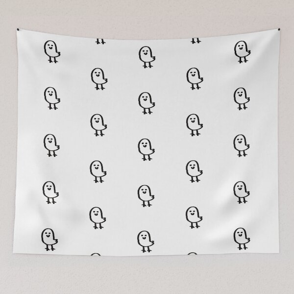 Item preview, Doodle Chicken - Outline designed and sold by Wolphie.