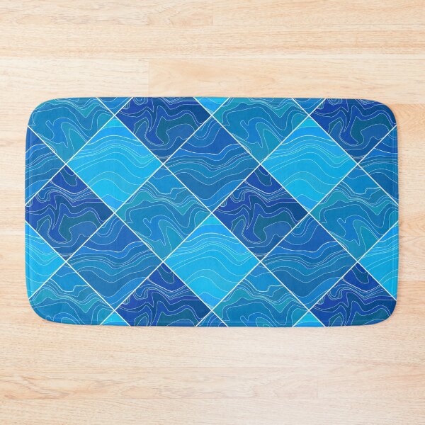 Item preview, Blue sea pattern designed and sold by Osting.