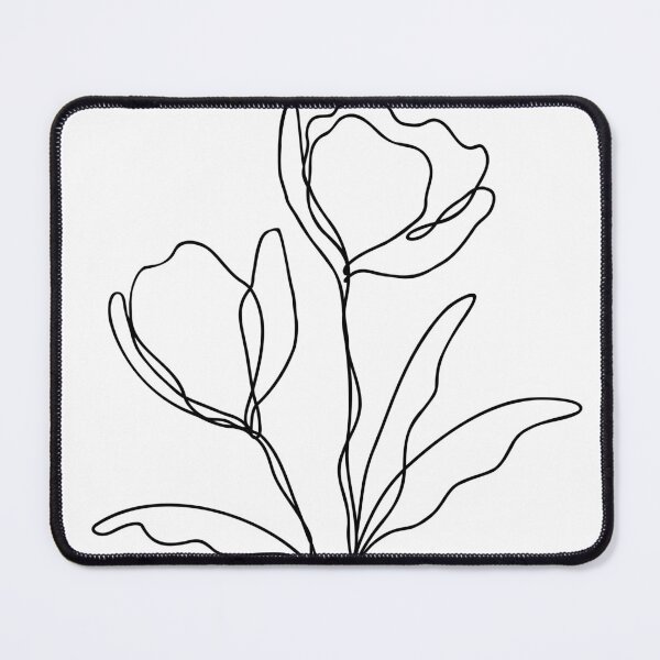 Item preview, Wildflower Botanical Lineart | Elegant Floral Design designed and sold by RachelFCreative.