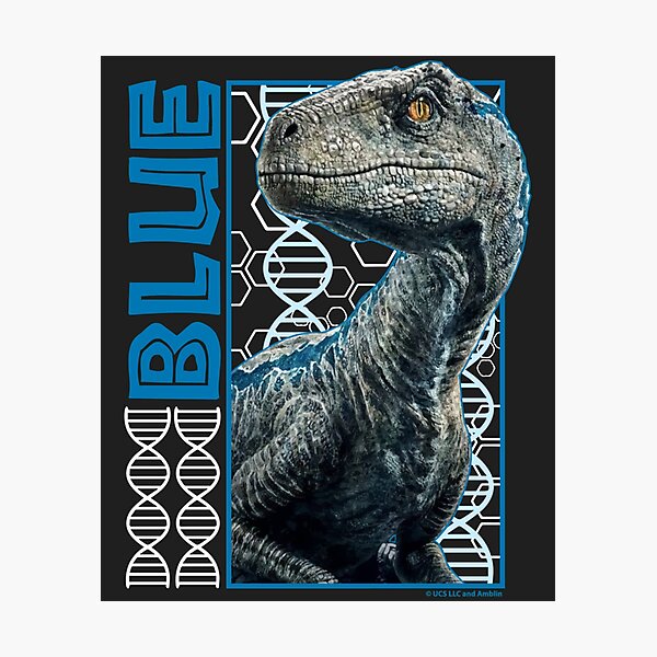 Item preview, Jurassic World - Blue Fan Art Graphic    designed and sold by gearonk.