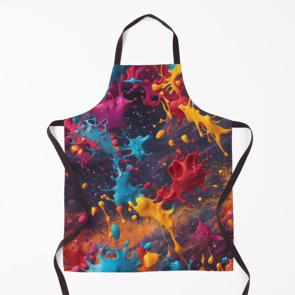 Item preview, Abstract Colorful Paint Spatter Pattern designed and sold by calibrit.
