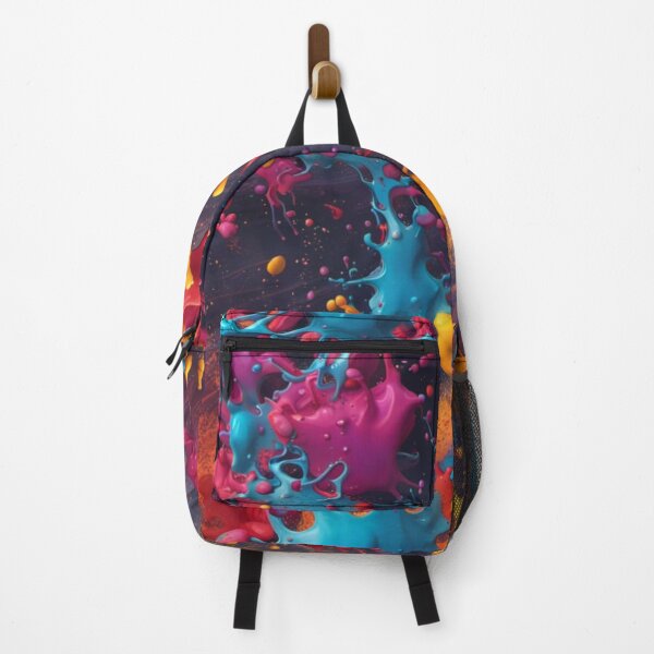 Item preview, Abstract Colorful Paint Spatter Pattern designed and sold by calibrit.