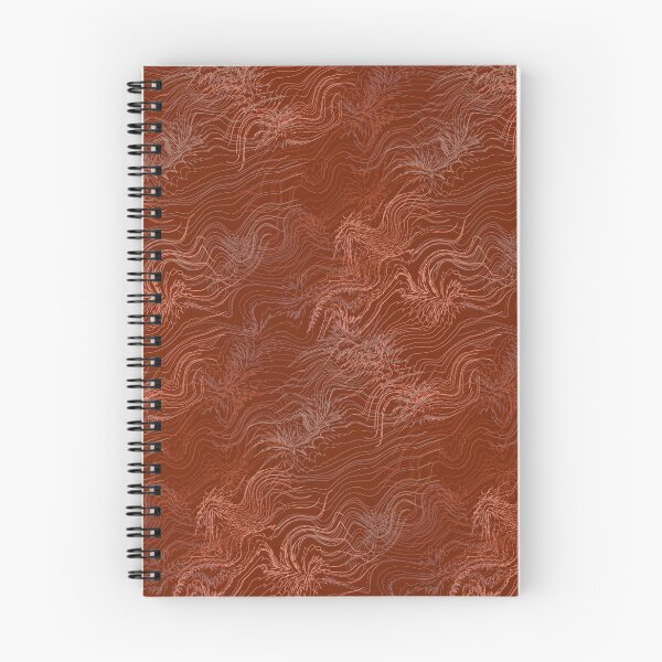 Item preview, Terracotta linear texture designed and sold by Osting.
