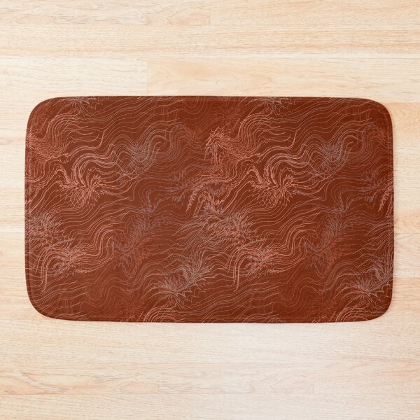Item preview, Terracotta linear texture designed and sold by Osting.