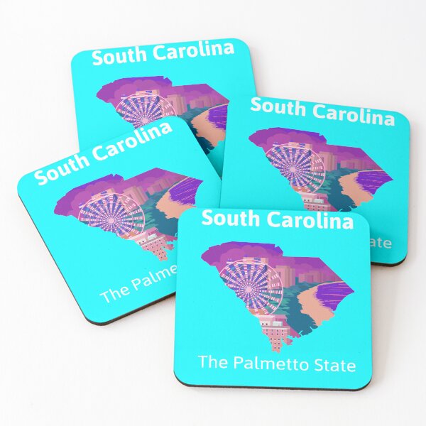 Item preview, South Carolina, Fun From The Mountains To The Sea designed and sold by adrogers.
