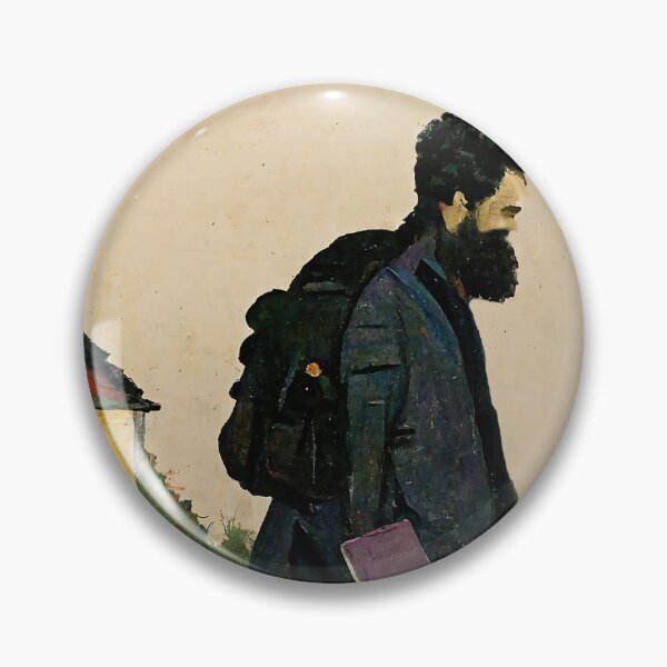 Item preview, WITH A BOOK IN HIS HANDS AND A GREAT BURDEN UPON HIS BACK designed and sold by ArtbyRolleen.