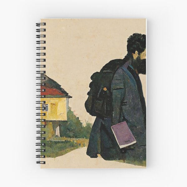 Item preview, WITH A BOOK IN HIS HANDS AND A GREAT BURDEN UPON HIS BACK designed and sold by ArtbyRolleen.