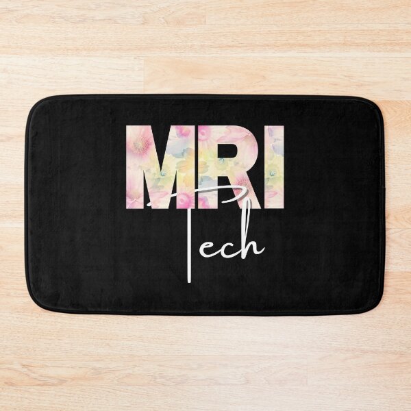 Aperçu de l'œuvre T-shirt à logo fleuri MRI Tech créée et vendue par shopLSVdesigns.