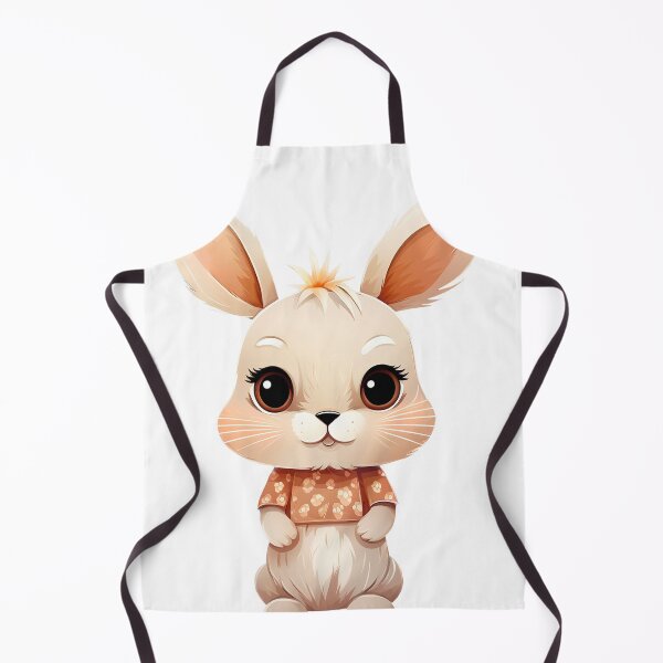 Item preview, Cute brown bunny illustration designed and sold by Inktown.