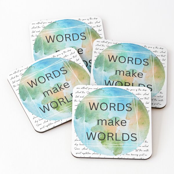 Item preview, Words Make Worlds Genesis designed and sold by LoveGraceValor.