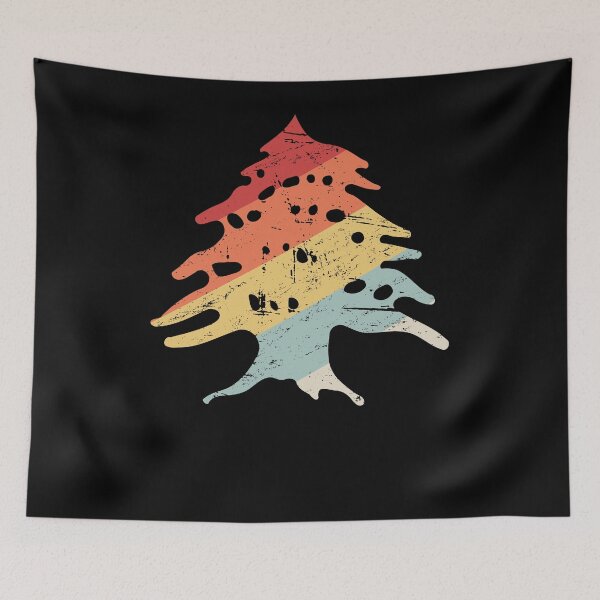 Item preview, Retro Lebanon Cedar | Lebanese Graphic designed and sold by Jam Jar.