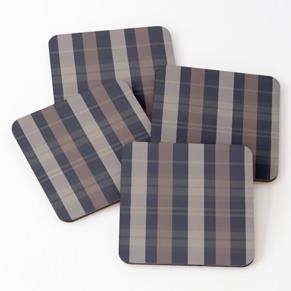 Item preview, Grunge Aesthetic Evander 2 Hand Drawn Textured Plaid Pattern designed and sold by GenAumonier.