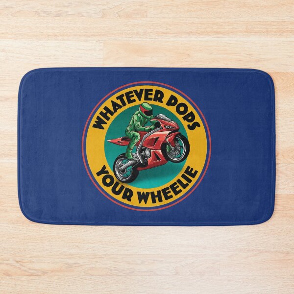 Item preview, Whatever Pops Your Wheelie (Circular) Sarcastic Humor designed and sold by douglasnorth321.